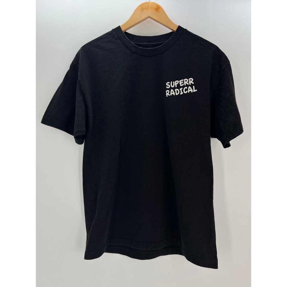 Superrradical‎ Mens Go To Hell Graphic T-Shirt Black Large Streetwear Style - Picture 2 of 9
